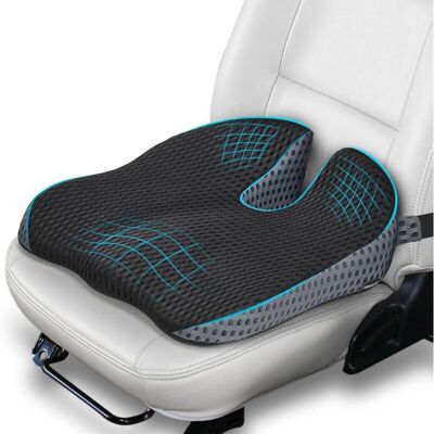OEM Coussin Rehausseur De Siège Auto Pour Adulte En Mousse À Mémoire De Forme, Antidérapant, Pour Voiture, Bureau Ou Camion - Publicité OEM Coussin Rehausseur De Siège Auto Pour Adulte En Mousse À Mémoire De Forme, Antidérapant, Pour Voiture, Bureau Ou Camion - Publicité