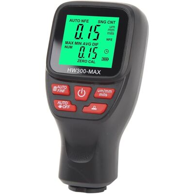 OEM Verf Mil-diktemeter, 0-2000um Verfcoatingtester, Digitale Verfmeter Voor Autodieptediktemetingstester, Controleer De Auto Originele Coating Autolakmeter (black) - Publicité OEM Verf Mil-diktemeter, 0-2000um Verfcoatingtester, Digitale Verfmeter Voor Autodieptediktemetingstester, Controleer De Auto Originele Coating Autolakmeter (black) - Publicité