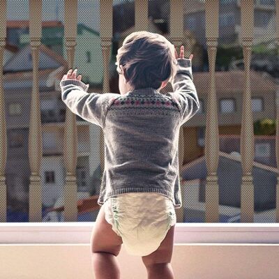OEM Filet De Sécurité Pour Enfants, Filet De Protection Pour Bébé Pour Balcon Et Escaliers, 300 X 90 Cm, Barrière De Sécurité Réglable Et Robuste En Maille Pour Chat Et Jouets, Noir - Publicité OEM Filet De Sécurité Pour Enfants, Filet De Protection Pour Bébé Pour Balcon Et Escaliers, 300 X 90 Cm, Barrière De Sécurité Réglable Et Robuste En Maille Pour Chat Et Jouets, Noir - Publicité