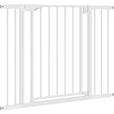 OEM Barrière D'Escalier Sans Perçage, À Fermeture Automatique, Pour Enfants, Cuisine, Escaliers, 76-103 X 76 Cm, Blanche - Publicité OEM Barrière D'Escalier Sans Perçage, À Fermeture Automatique, Pour Enfants, Cuisine, Escaliers, 76-103 X 76 Cm, Blanche - Publicité