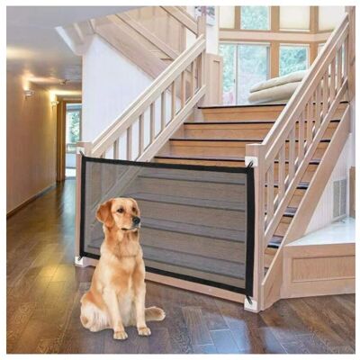 OEM Barrière De Sécurité Chien, Barriere Animaux,barrière Pour Animal Domestique, Animal Domestique Rétractable Barrières Pour Escalier Cuisine Portable Pliable Installer N'Importe Où,noir (180 X 72cm) - Publicité OEM Barrière De Sécurité Chien, Barriere Animaux,barrière Pour Animal Domestique, Animal Domestique Rétractable Barrières Pour Escalier Cuisine Portable Pliable Installer N'Importe Où,noir (180 X 72cm) - Publicité