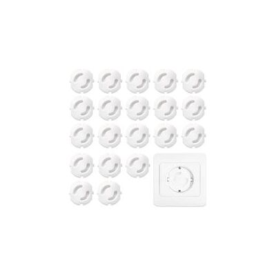 OEM 20 Pièces Cache Bébé Securite Enfant Et Bébéprotection Prise Electrique Bebe Protege Et Sécurité Domestique Pour Enfants (blanc) - Publicité OEM 20 Pièces Cache Bébé Securite Enfant Et Bébéprotection Prise Electrique Bebe Protege Et Sécurité Domestique Pour Enfants (blanc) - Publicité