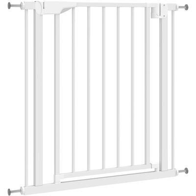 OEM Barrière D'Escalier Sans Perçage, Fermeture Automatique, Sécurité Enfants, Cuisine, Escaliers 76-82 X 76 Cm, Blanc - Publicité OEM Barrière D'Escalier Sans Perçage, Fermeture Automatique, Sécurité Enfants, Cuisine, Escaliers 76-82 X 76 Cm, Blanc - Publicité