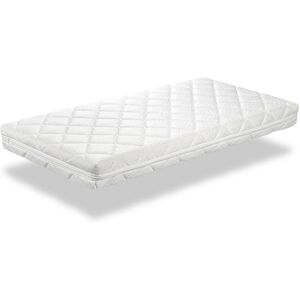 Dormalit - Matelas bebe caramel 60X120 Epaisseur 11 cm - Noyau en mousse perforee Anti Bacterien - Publicité