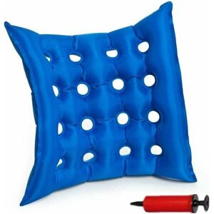 SNQ Matelas Médical Gonflable En Pvc Coussin Mobilité Gonflable Anti-escarres Tapis De Siège Pour Une Utilisation Assise Prolongée Pour Chaise Roulante Avec Pompe Gratuite 40 X 40 Cm Bleu - Publicité SNQ Matelas Médical Gonflable En Pvc Coussin Mobilité Gonflable Anti-escarres Tapis De Siège Pour Une Utilisation Assise Prolongée Pour Chaise Roulante Avec Pompe Gratuite 40 X 40 Cm Bleu - Publicité
