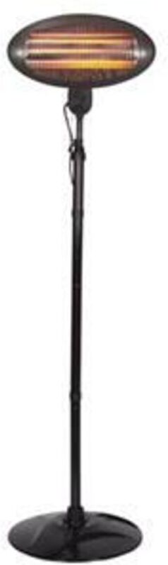 Parasol chauffant électrique Vous rechercher un système de chauffage qui permet de ressentir une chaleur immédiate dans un environnement froid, le parasol chauffant électrique infra-rouge est idéal pour continuer à profiter de sa terrasse en début ou fin de saison avec confort, voir même de bricoler au garage avec un peu de chaleur ( surface allant jusqu'à 15m²) . Positionné en hauteur, il offre une sécurité maximale pour les enfants. Le parasol chauffant électrique dispose d'un réglage de puissance en fonction de la chaleur recherchée. Il combine beaucoup d'avantages par rapport à d'autre systèmes: il est sûr et sans entretien (pas de bonbonne de gaz), silencieux, sans odeur, compact (facile à ranger), instantané (chaleur de l'infra-rouge ressentie immédiatement) et économe (consommation électrique aux environs de 0,16 € maxi par heure en position 2000W). Caractéristiques réglage 3 puissances: 650W - 1350 W - 2000W éléments chauffants en tube de quartz (durée de vie 2500 heures image