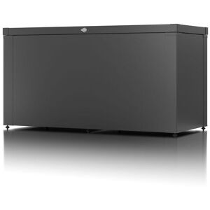 Guardi - Coffre de rangement polyvalent - taille s - Anthracite - 129x56,5x68,2 - acier - Publicité Guardi - Coffre de rangement polyvalent - taille s - Anthracite - 129x56,5x68,2 - acier - Publicité