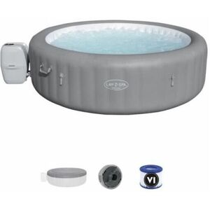 Spa gonflable Bestway Lay-Z-Spa Grenada - 236 x 71 cm - 6 a 8 places - Rond (Livré avec couverture, cartouche et diffuseur) - Publicité