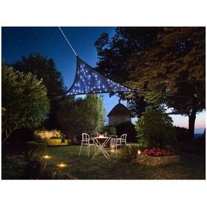 Perel VOILE SOLAIRE LED - CIEL ÉTOILÉ - TRIANGULAIRE - 3.6 x 3.6 x 3.6 m - BLEU FONCÉ GSS36MLEDSKY RI17345 - Publicité