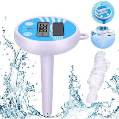 Scotch Aiperq Aiducho Thermomètre De Piscine Numérique Solaire Flottant Avec Écran Lcd Pour Piscine Extérieure Et Intérieure Et Spa - Publicité Scotch Aiperq Aiducho Thermomètre De Piscine Numérique Solaire Flottant Avec Écran Lcd Pour Piscine Extérieure Et Intérieure Et Spa - Publicité