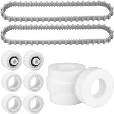 Andiamo Kit De Remplacement 25-26 Pour Robot Nettoyeur De Piscine Dolphin : Rails (9985006-r2) Et Bagues (6101611-r4) - Publicité Andiamo Kit De Remplacement 25-26 Pour Robot Nettoyeur De Piscine Dolphin : Rails (9985006-r2) Et Bagues (6101611-r4) - Publicité