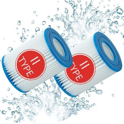 Barkbustersfor Bestway 58094 Cartouches Type Ii - For Bestway De Type Ii - Convient Pour Bestway 58094 - Cartouche Filtrante Pour Bestway Piscine 530/800 Gal/h (2 Pcs) - Publicité Barkbustersfor Bestway 58094 Cartouches Type Ii - For Bestway De Type Ii - Convient Pour Bestway 58094 - Cartouche Filtrante Pour Bestway Piscine 530/800 Gal/h (2 Pcs) - Publicité