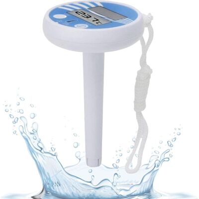 Vision Thermomètre Numérique Pour Piscine Avec Cordon, Idéal Pour Les Spas Et Les Bains À Remous - Publicité Vision Thermomètre Numérique Pour Piscine Avec Cordon, Idéal Pour Les Spas Et Les Bains À Remous - Publicité