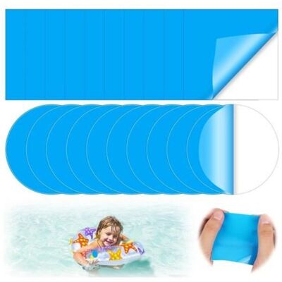 Kit Réparation Étanche Piscine Hors-sol 20 Rustines Pvc Haute Résistance Usage Sous-marin -ulisem - Publicité Kit Réparation Étanche Piscine Hors-sol 20 Rustines Pvc Haute Résistance Usage Sous-marin -ulisem - Publicité