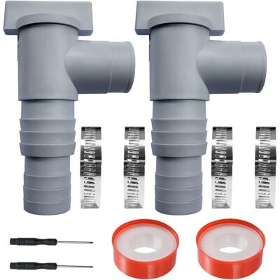Scotch Vanne D'Entretien/d'arrêt Pour Piscine Avec Raccord De Tuyau De 32/38mm, Vanne Piscine Double Split Tuyau Valve Plunger Accessoires De Piscine, Pour Piscine Hors Sol Et Pompe De Pisci - Publicité Scotch Vanne D'Entretien/d'arrêt Pour Piscine Avec Raccord De Tuyau De 32/38mm, Vanne Piscine Double Split Tuyau Valve Plunger Accessoires De Piscine, Pour Piscine Hors Sol Et Pompe De Pisci - Publicité