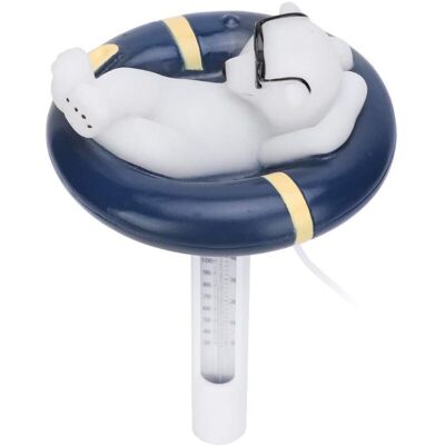 Scotch Aiperq Thermomètre De Piscine Flottant À Lecture Facile, Thermomètre De Piscine, Thermomètre De Piscine De Style Ours De Dessin Animé, Accessoires De Piscine Flottants, Pour Piscines Creusées, Jacuzzi - Publicité Scotch Aiperq Thermomètre De Piscine Flottant À Lecture Facile, Thermomètre De Piscine, Thermomètre De Piscine De Style Ours De Dessin Animé, Accessoires De Piscine Flottants, Pour Piscines Creusées, Jacuzzi - Publicité