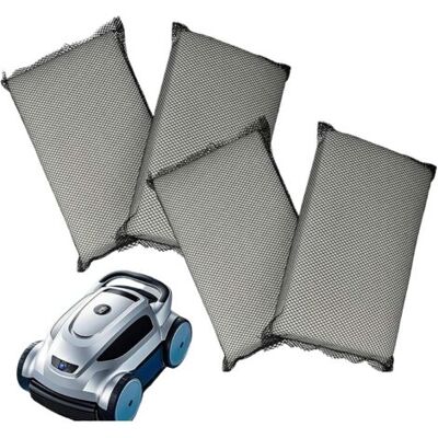 ABYSSE 4 Filtres Compatibles Avec L'Aspirateur Evolution Power 4, Nettoyeur De Piscine - Coussinets, 25 X 16 X 4 Cm - Publicité ABYSSE 4 Filtres Compatibles Avec L'Aspirateur Evolution Power 4, Nettoyeur De Piscine - Coussinets, 25 X 16 X 4 Cm - Publicité