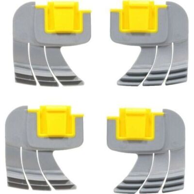 URSUS Lot De 4 Brosses De Récurage Cycloniques Centrifuges R0714400 Pour Nettoyeur De Piscine Zodiac Mx8 Mx6 Elite - Publicité URSUS Lot De 4 Brosses De Récurage Cycloniques Centrifuges R0714400 Pour Nettoyeur De Piscine Zodiac Mx8 Mx6 Elite - Publicité