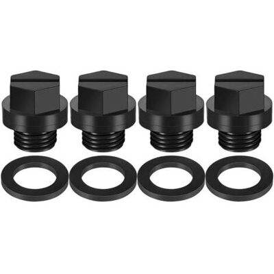 SCORPIO Lot De 4 Bouchons De Vidange Pour Pompe De Piscine Avec Joints Compatibles Avec Hayward Spx1700fg,noir - Publicité SCORPIO Lot De 4 Bouchons De Vidange Pour Pompe De Piscine Avec Joints Compatibles Avec Hayward Spx1700fg,noir - Publicité