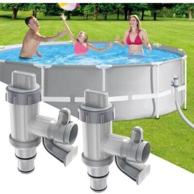 Vanne Piscine À Piston 2 En 1 – Support Tuyau Pour Piscine Hors-sol – Installation Facile – Matériaux Plastiques Durables – Ursus - Publicité Vanne Piscine À Piston 2 En 1 – Support Tuyau Pour Piscine Hors-sol – Installation Facile – Matériaux Plastiques Durables – Ursus - Publicité
