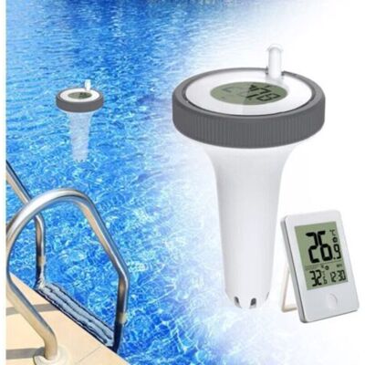 URSUS Piscine Thermomètre Flottant Jauge,thermomètre Intérieur Et Extérieur Flottant Sans Fil,thermomètre De Piscine Numérique Avec Écran Lcd - Publicité URSUS Piscine Thermomètre Flottant Jauge,thermomètre Intérieur Et Extérieur Flottant Sans Fil,thermomètre De Piscine Numérique Avec Écran Lcd - Publicité