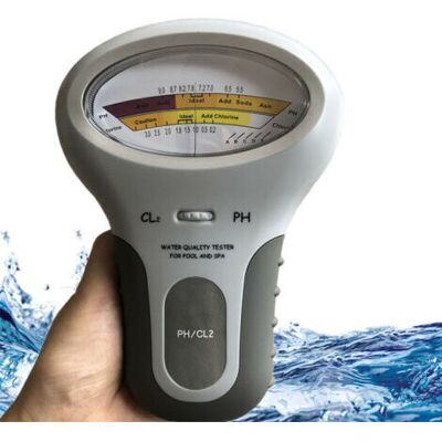 BARKBUSTERS Testeur De Ph De Chlore 2 En 1, Analyseur De Qualité De L'Eau De Chlore, Appareil De Mesure Cl2 - Publicité BARKBUSTERS Testeur De Ph De Chlore 2 En 1, Analyseur De Qualité De L'Eau De Chlore, Appareil De Mesure Cl2 - Publicité