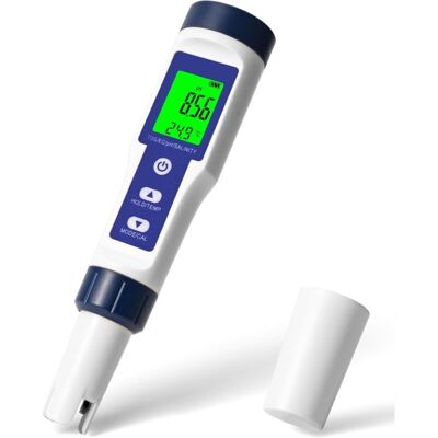 Andiamo Testeur De Sel Pour Piscine 2024. Salinomètre Numérique. Testeur De Salinité 5 En 1 Haute Précision Pour Eau Salée. Kit De Test Étanche Ip67 - Publicité Andiamo Testeur De Sel Pour Piscine 2024. Salinomètre Numérique. Testeur De Salinité 5 En 1 Haute Précision Pour Eau Salée. Kit De Test Étanche Ip67 - Publicité