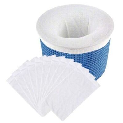 Andiamo Accessoire Pour Piscine30 Chaussettes De Skimmer Haute Qualité. Pré Filtre Jetable Universel Pour Panier De Piscine Et Spa - Publicité Andiamo Accessoire Pour Piscine30 Chaussettes De Skimmer Haute Qualité. Pré Filtre Jetable Universel Pour Panier De Piscine Et Spa - Publicité