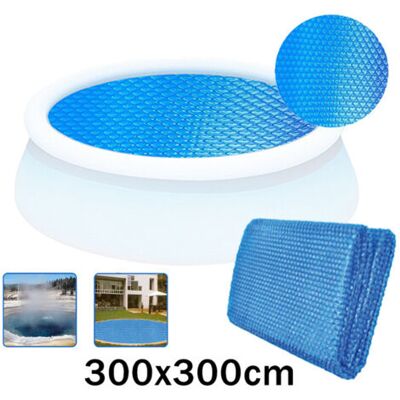 ABYSSE Bâche À Bulles Ronde Pour Piscine 300 Cm - Bleu - Publicité ABYSSE Bâche À Bulles Ronde Pour Piscine 300 Cm - Bleu - Publicité
