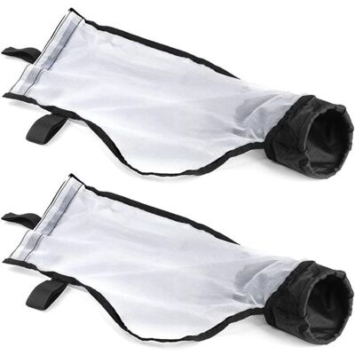 MOXIE Lot De 2 Sacs De Nettoyage De Piscine En Maille De Nylon Avec Fermeture Éclair Tout Usage, Pièces De Rechange Pour Nettoyeur De Piscine Polaris 360 380 - Publicité MOXIE Lot De 2 Sacs De Nettoyage De Piscine En Maille De Nylon Avec Fermeture Éclair Tout Usage, Pièces De Rechange Pour Nettoyeur De Piscine Polaris 360 380 - Publicité