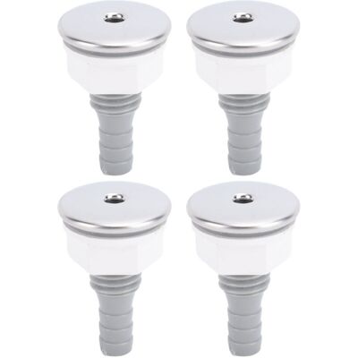 PELTOR Jeffergarden 4 Buses À Bulles pvc Pour Baignoire Spa Jet Droit Accessoire Piscine Relaxation - Publicité PELTOR Jeffergarden 4 Buses À Bulles pvc Pour Baignoire Spa Jet Droit Accessoire Piscine Relaxation - Publicité