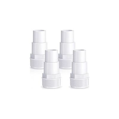 OEM Adaptateur De Tuyau Combiné Pour Pompe De Filtration De Piscine, Remplacement Pour Pompe De Piscine Hors Sol, Filtre, Écumoire, Compatible Avec Les Adaptateurs Hayward Spx1091z7 Et Spx1091z4 (4 Pièces - Publicité OEM Adaptateur De Tuyau Combiné Pour Pompe De Filtration De Piscine, Remplacement Pour Pompe De Piscine Hors Sol, Filtre, Écumoire, Compatible Avec Les Adaptateurs Hayward Spx1091z7 Et Spx1091z4 (4 Pièces - Publicité