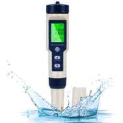 BRINSEA 5-en-1testeur Ph Mètre Électronique , Ph Mètre Avec Écran Lcd Rétro-éclairé, Ouylaf Testeur De Qualité De L'Eau Pour Tester Le Ph/tds/ec/température/salinité, Pour L'Eau Potable/aquariums/piscine - Publicité BRINSEA 5-en-1testeur Ph Mètre Électronique , Ph Mètre Avec Écran Lcd Rétro-éclairé, Ouylaf Testeur De Qualité De L'Eau Pour Tester Le Ph/tds/ec/température/salinité, Pour L'Eau Potable/aquariums/piscine - Publicité