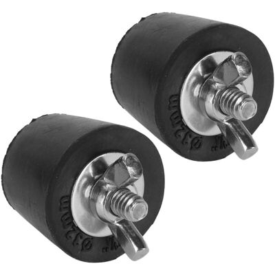PELTOR Jeffergarden Lot De 2 Bouchons D'Hivernage En Caoutchouc Et Acier Inoxydable Pour Tuyauterie De Piscine, 32 Mm / 1,3 Po - Publicité PELTOR Jeffergarden Lot De 2 Bouchons D'Hivernage En Caoutchouc Et Acier Inoxydable Pour Tuyauterie De Piscine, 32 Mm / 1,3 Po - Publicité