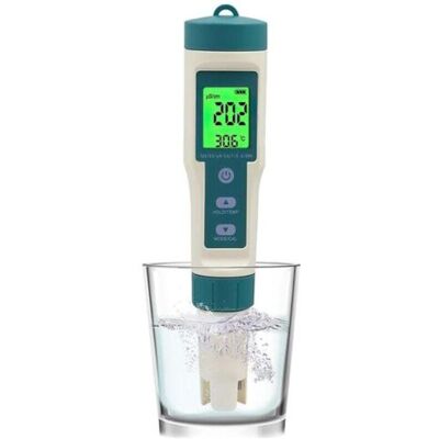 OEM Ph Mètre Électronique Piscine 8 En 1,testeur Ph/tds/salt/sg/orp/ec/temp/h2,testeur De Qualité De L'Eau Pour Pour Eau Piscine, Spa, Aquarium, Eau Potable, Hydroponie - Publicité OEM Ph Mètre Électronique Piscine 8 En 1,testeur Ph/tds/salt/sg/orp/ec/temp/h2,testeur De Qualité De L'Eau Pour Pour Eau Piscine, Spa, Aquarium, Eau Potable, Hydroponie - Publicité