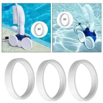 ABYSSE 280 Pneus De Rechange De Piscine,pour Usage Pour Nettoyeur De Piscine Polaris S'Adapte À Polaris 180,280,360,380, C-10 / C10 (3 Pièces) - Publicité ABYSSE 280 Pneus De Rechange De Piscine,pour Usage Pour Nettoyeur De Piscine Polaris S'Adapte À Polaris 180,280,360,380, C-10 / C10 (3 Pièces) - Publicité