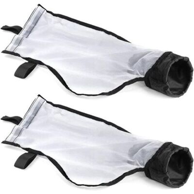 ABYSSE Lot De 2 Sacs De Nettoyage De Piscine En Maille De Nylon Avec Fermeture Éclair Tout Usage, Pièces De Rechange Pour Nettoyeur De Piscine Polaris 360 380 - Publicité ABYSSE Lot De 2 Sacs De Nettoyage De Piscine En Maille De Nylon Avec Fermeture Éclair Tout Usage, Pièces De Rechange Pour Nettoyeur De Piscine Polaris 360 380 - Publicité