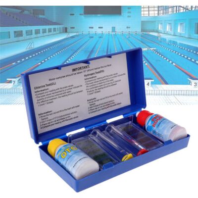 SCORPIO Kit Testeur - Pour Mesurer Le Ph Et Chlore - S'Utilise En Piscine Et Spa - Publicité SCORPIO Kit Testeur - Pour Mesurer Le Ph Et Chlore - S'Utilise En Piscine Et Spa - Publicité