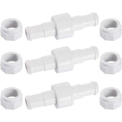 MOXIE D20 Lot De 3 Raccords Rotatifs Avec 6 Embouts D15 Compatibles Avec Zodiac Polaris 180 280 380 Robot Nettoyeur Piscine - Publicité MOXIE D20 Lot De 3 Raccords Rotatifs Avec 6 Embouts D15 Compatibles Avec Zodiac Polaris 180 280 380 Robot Nettoyeur Piscine - Publicité