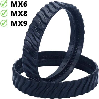 MOXIE 2 Chenilles Adaptables Pour Zodiac Mx6 Mx8 Mx9, Pneus De Robot Nettoyeur Piscine Baracuda R0526100 - Publicité MOXIE 2 Chenilles Adaptables Pour Zodiac Mx6 Mx8 Mx9, Pneus De Robot Nettoyeur Piscine Baracuda R0526100 - Publicité