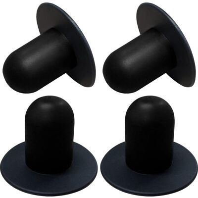 Vision Lot De 4 Bouchons De Remplacement Pour Filtre De Pompe De Piscine Bestway Et Intex (noirs) - Publicité Vision Lot De 4 Bouchons De Remplacement Pour Filtre De Pompe De Piscine Bestway Et Intex (noirs) - Publicité