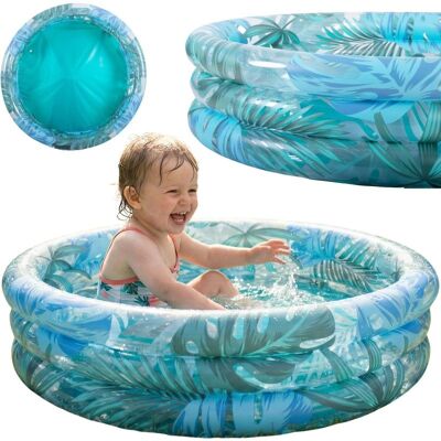 Piscine Gonflable Jilong 3-ring Leaves Capacité 448 Litres - Publicité Piscine Gonflable Jilong 3-ring Leaves Capacité 448 Litres - Publicité