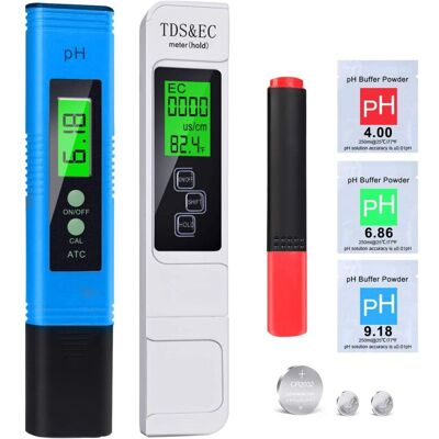 Andiamo Ph-mètre Numérique 5 En 1 – Testeur Ph. Tds. Ec Et Température – Écran Lcd – Plage De Mesure 0-14 Ph. 0-19990 Ppm. Atc - Bio 5 En - Publicité Andiamo Ph-mètre Numérique 5 En 1 – Testeur Ph. Tds. Ec Et Température – Écran Lcd – Plage De Mesure 0-14 Ph. 0-19990 Ppm. Atc - Bio 5 En - Publicité