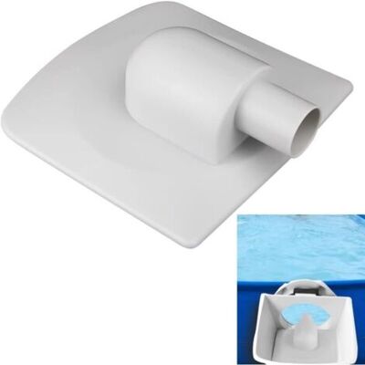 ABYSSE Adaptateur De Plaques Sous Vide Pour Skimmer Polygroup Summer Waves – Système De Raccordement – En Plastique Résistant – Pour Filtration Piscine - Publicité ABYSSE Adaptateur De Plaques Sous Vide Pour Skimmer Polygroup Summer Waves – Système De Raccordement – En Plastique Résistant – Pour Filtration Piscine - Publicité