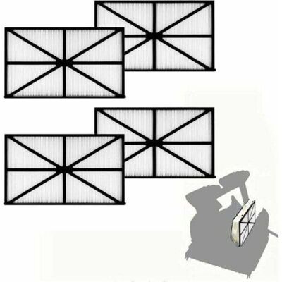ABYSSE Lot De 4 Filtres Robotiques Pour Piscine Rcx70101, Filtres De Recharge De Cartouche Filtrante Pour Hayward Robotic Aquavac Tigershark Sharkvac,cartouches De Filtres De Piscine 827261 - Publicité ABYSSE Lot De 4 Filtres Robotiques Pour Piscine Rcx70101, Filtres De Recharge De Cartouche Filtrante Pour Hayward Robotic Aquavac Tigershark Sharkvac,cartouches De Filtres De Piscine 827261 - Publicité