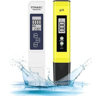 ABYSSE Combiné Ph-mètre Numérique Et Tds,testeur De Ph 0,05ph Avec Une Haute Précision +/- 2% De Précision De Lecture Testeur Tds,testeur De Qualité De L'Eau Pour Eau Potable / Piscine / Aquarium / Piscines - Publicité ABYSSE Combiné Ph-mètre Numérique Et Tds,testeur De Ph 0,05ph Avec Une Haute Précision +/- 2% De Précision De Lecture Testeur Tds,testeur De Qualité De L'Eau Pour Eau Potable / Piscine / Aquarium / Piscines - Publicité