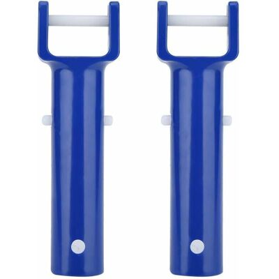 Andiamo Accessoire Pour Piscine Pince De Piscine 2 Pièces (bleu Et Blanc) - Publicité Andiamo Accessoire Pour Piscine Pince De Piscine 2 Pièces (bleu Et Blanc) - Publicité