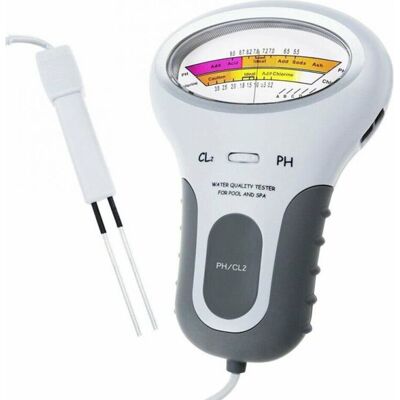 MOXIE Testeur De Qualité De L'Eau 2 En 1 Testeur De Ph Numérique Chlore, Cl2 Portable Avec Grand Écran Pour Spa De Piscine Spa Analyseur De Qualité De L'Eau Npterbl - Publicité MOXIE Testeur De Qualité De L'Eau 2 En 1 Testeur De Ph Numérique Chlore, Cl2 Portable Avec Grand Écran Pour Spa De Piscine Spa Analyseur De Qualité De L'Eau Npterbl - Publicité