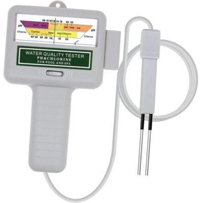 SANS MARQUE Testeur De Qualité De L'Eau, Moniteur Numérique Portable, Testeur De Qualité De L'Eau Ph Analysant Le Kit De Test De Piscine De Chlore (blanc) - Publicité SANS MARQUE Testeur De Qualité De L'Eau, Moniteur Numérique Portable, Testeur De Qualité De L'Eau Ph Analysant Le Kit De Test De Piscine De Chlore (blanc) - Publicité