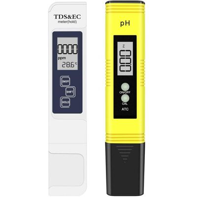 MOXIE Testeur Ph Mètre, Eletorot Test De Ph Pour Piscines Mesurant Tds Ph Ec Température Testeur De L'Eau Ph De Qualité Pour Eau Potable, Piscine, Aquariums, Boissons, Hydroponie - Publicité MOXIE Testeur Ph Mètre, Eletorot Test De Ph Pour Piscines Mesurant Tds Ph Ec Température Testeur De L'Eau Ph De Qualité Pour Eau Potable, Piscine, Aquariums, Boissons, Hydroponie - Publicité